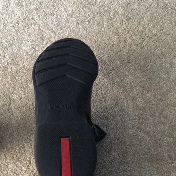 Prada Zipper Up Chelsea Boot - Picture 6 of 7